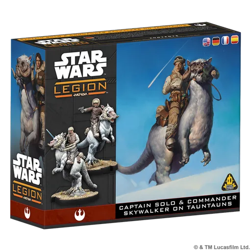 Han Solo & Luke Skywalker on Tauntaun